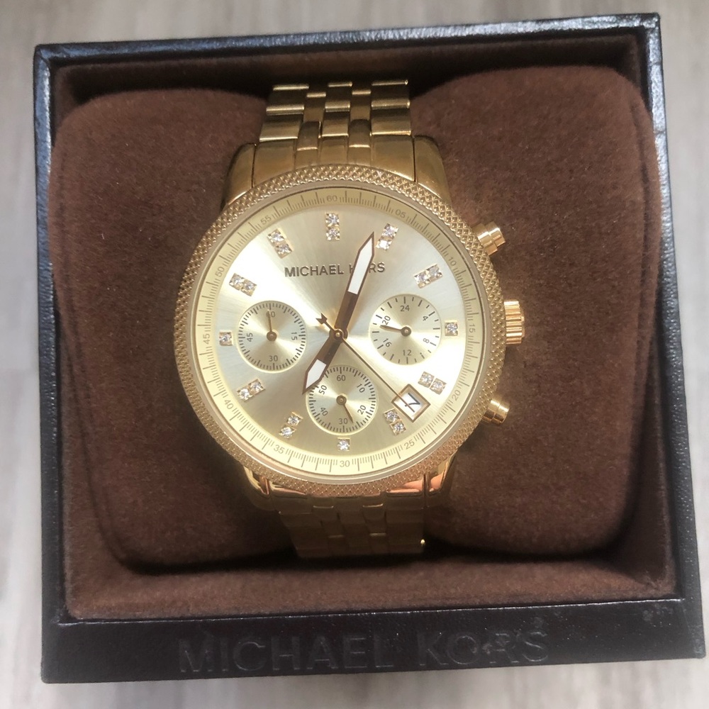 Michael Kors gold watch